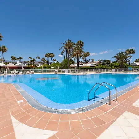 Bungalow Con Terraza Y Jardin Privado En Maspalomas